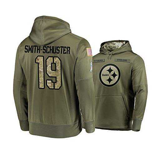Nike Steelers 19 JuJu Smith Schuster 2019 Salute To Service Stitched Hooded Sweatshirt,We sell and wholesale Nike Steelers 19 JuJu Smith Schuster 2019 Salute To Service Stitched Hooded Sweatshirt on line form chian!